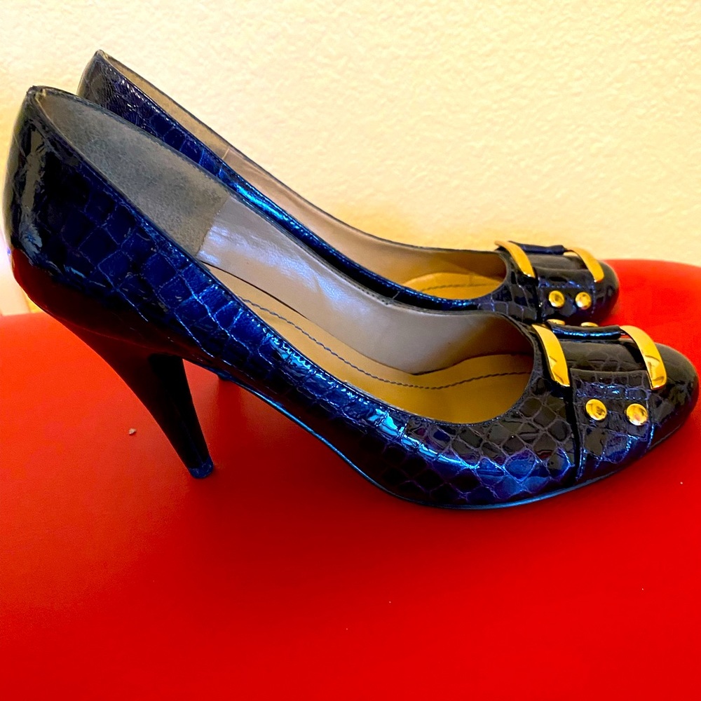 VERANO BRAZILIAN BLUE PUMPS